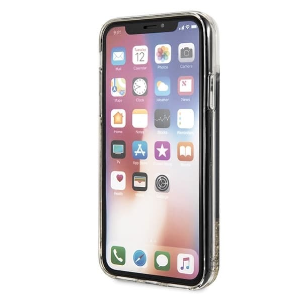 Karl Lagerfeld Karl logo Glitter - Apple iPhone XS - Μαύρο - Image 6
