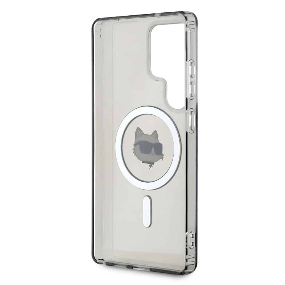 Karl Lagerfeld Choupette Head Printed Logo MagSafe - θήκη για Samsung Galaxy S25 Ultra - Μαύρο - Image 7