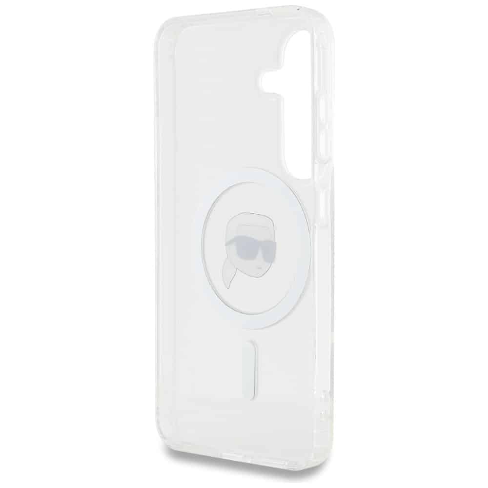 Karl Lagerfeld Karl Head Printed Logo MagSafe - θήκη για Samsung Galaxy S25 - Λευκό - Image 7