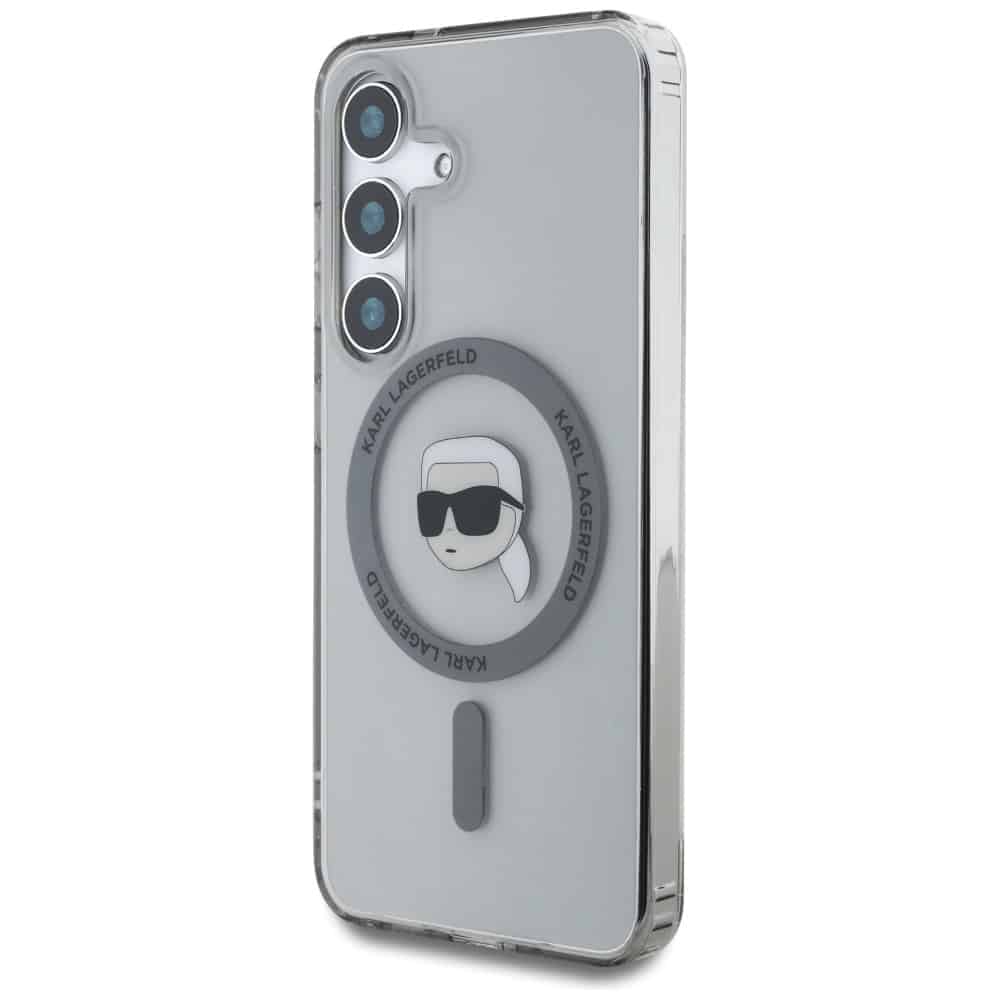 Karl Lagerfeld Karl Head Printed Logo MagSafe - θήκη για Samsung Galaxy S25 - Μαύρο - Image 2