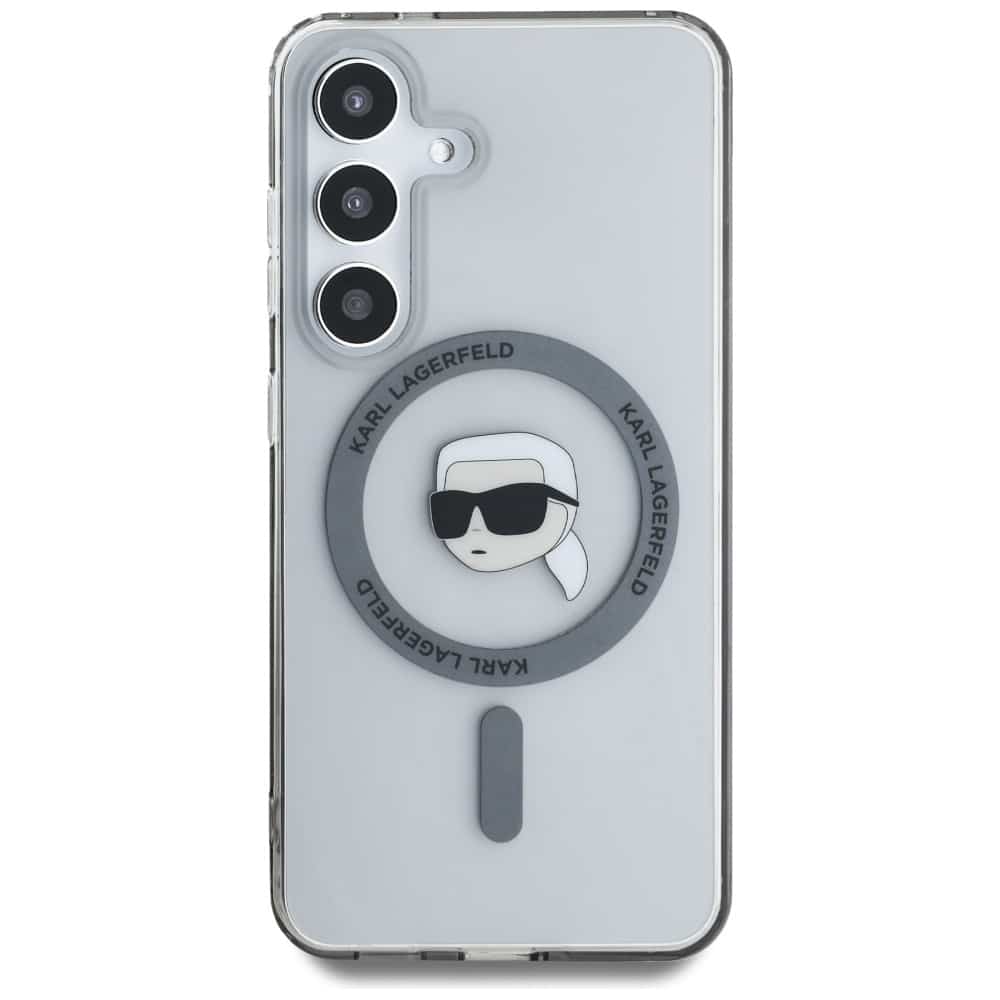 Karl Lagerfeld Karl Head Printed Logo MagSafe - θήκη για Samsung Galaxy S25 - Μαύρο - Image 3