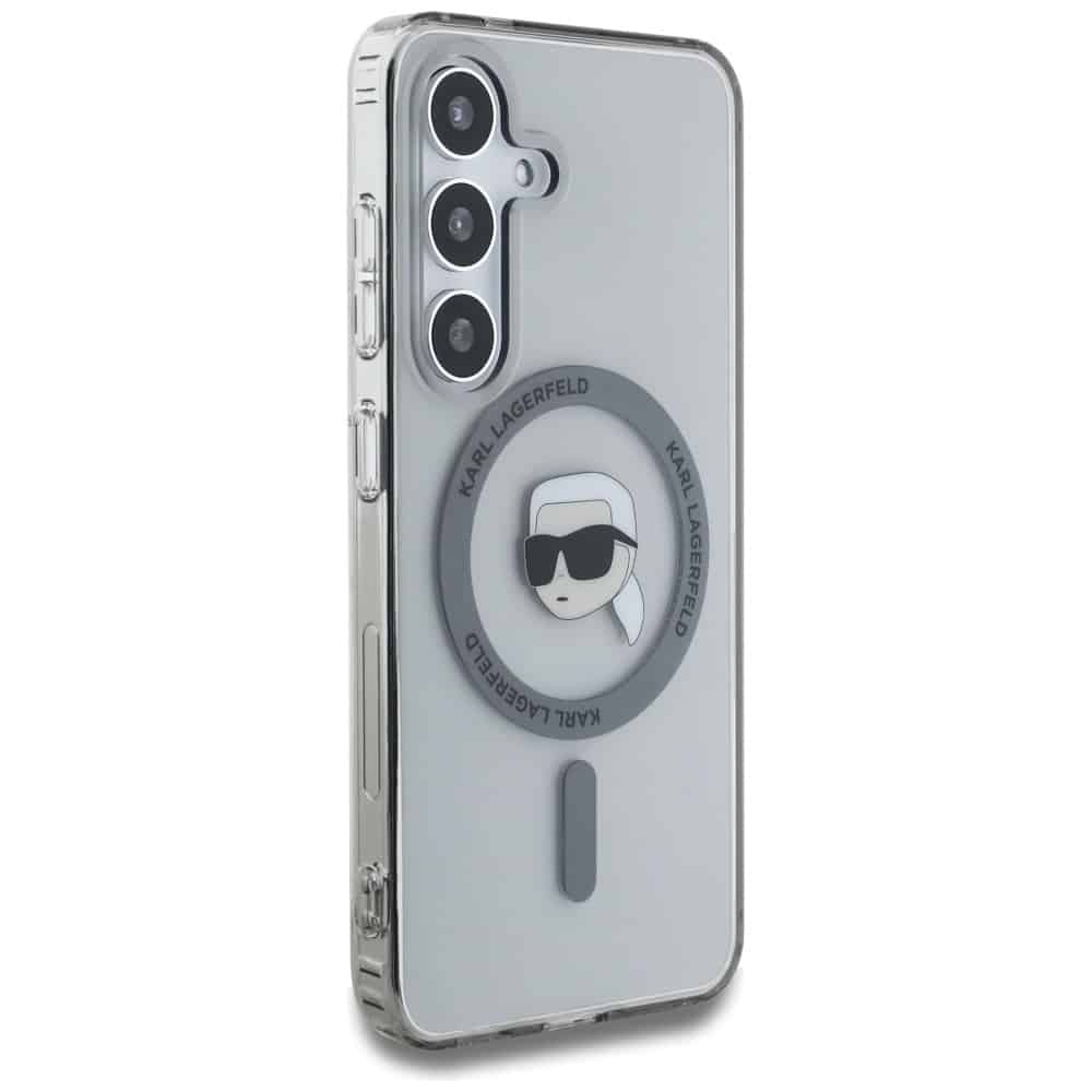 Karl Lagerfeld Karl Head Printed Logo MagSafe - θήκη για Samsung Galaxy S25 - Μαύρο - Image 4