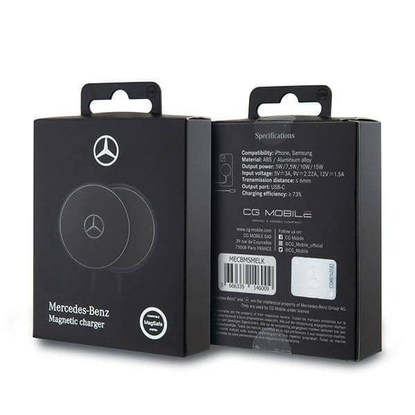 Mercedes ασύρματη φόρτιση MECBMSMELK 15W MagSafe μαύρο - Image 4