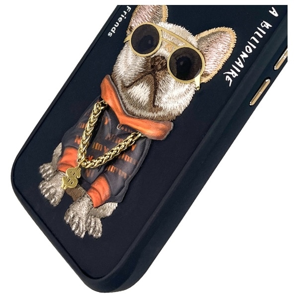 Nimmy Glasses Cool Dog - θήκη για Apple iPhone 16 - Μαύρο - Image 7