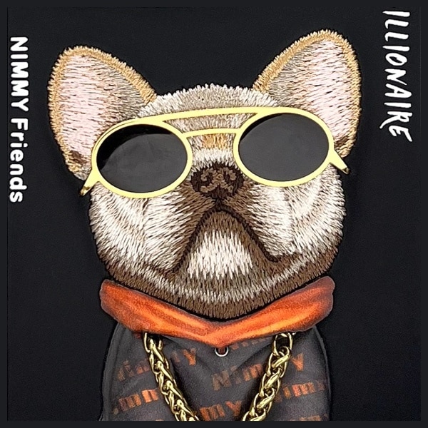 Nimmy Glasses Cool Dog - θήκη για Apple iPhone 16 Pro Max - Μαύρο - Image 7