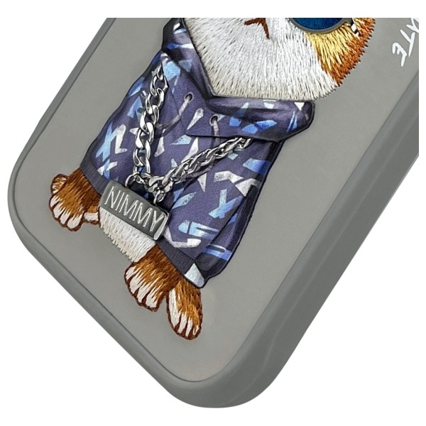 Nimmy Glasses Cool Cat - θήκη για Apple iPhone 16 Pro Max - Γκρι - Image 4