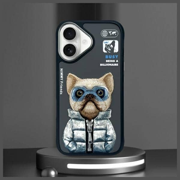 Nimmy Cool&Cute 2.0 Dog - θήκη για Apple iPhone 16 - Μαύρο - Image 11