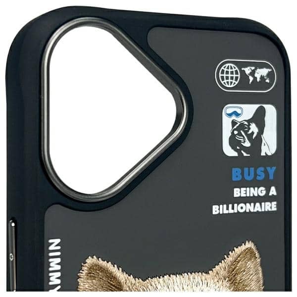 Nimmy Cool&Cute 2.0 Dog - θήκη για Apple iPhone 16 - Μαύρο - Image 5