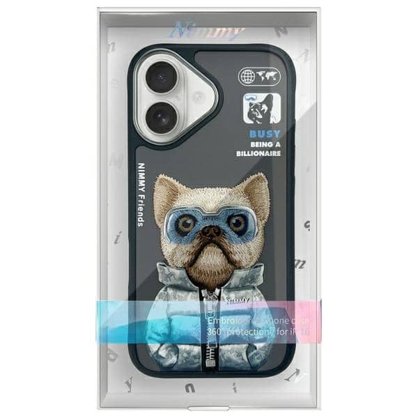 Nimmy Cool&Cute 2.0 Dog - θήκη για Apple iPhone 16 - Μαύρο - Image 12