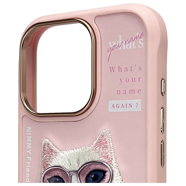 Nimmy Cool&Cute 2.0 Cat - θήκη για Apple iPhone 16 Pro - Ροζ - Image 3