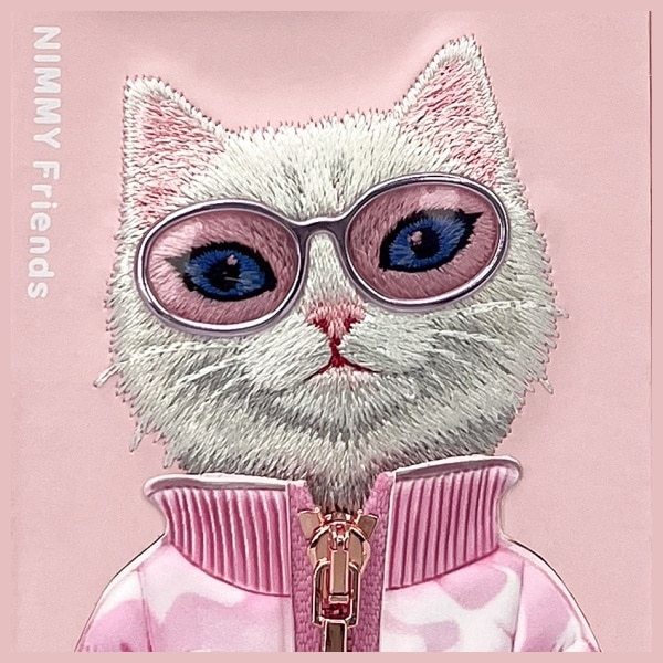 Nimmy Cool&Cute 2.0 Cat - θήκη για Apple iPhone 16 Pro - Ροζ - Image 7