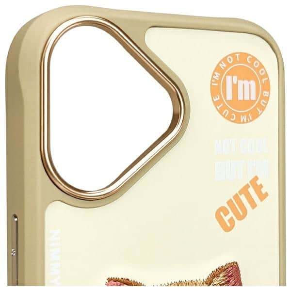 Nimmy Cool&Cute 2.0 Cat - θήκη για Apple iPhone 16 - Κίτρινο - Image 5
