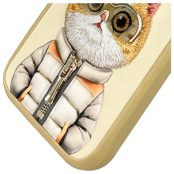Nimmy Cool&Cute 2.0 Cat - θήκη για Apple iPhone 16 Pro Max - Κίτρινο - Image 4