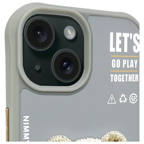 Nimmy - Cool&Cute 2.0 Bear - Apple iPhone 15 - Γκρι - Image 3