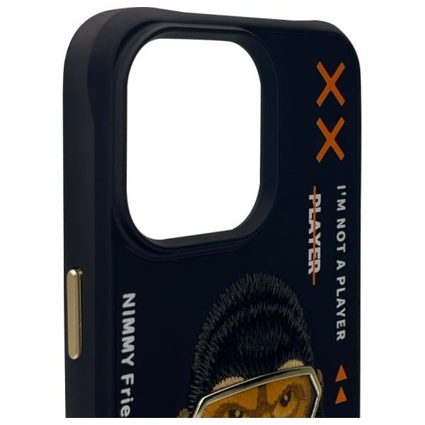 Nimmy Cool&Cute 2.0 Monkey - θήκη για Apple iPhone 15 Pro - Μαύρο - Image 3