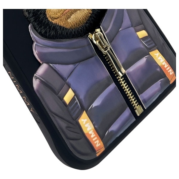Nimmy Cool&Cute 2.0 Monkey - θήκη για Apple iPhone 15 Pro - Μαύρο - Image 5