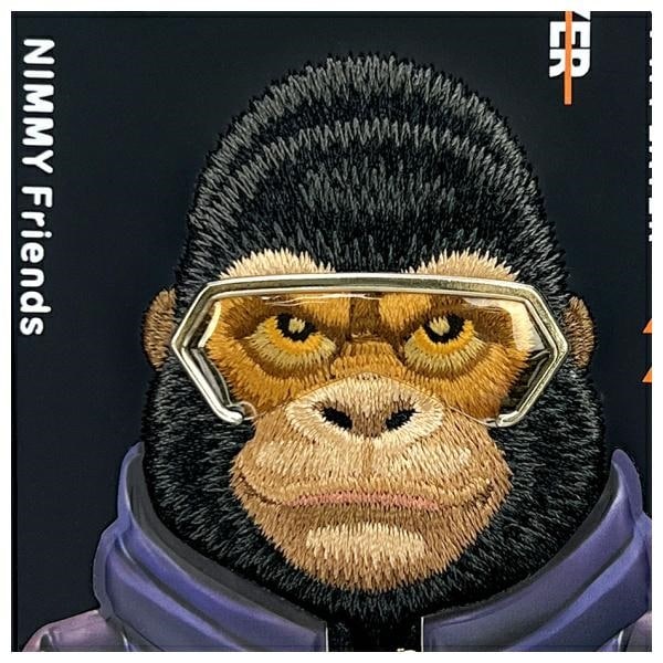 Nimmy Cool&Cute 2.0 Monkey - θήκη για Apple iPhone 16 - Μαύρο - Image 10