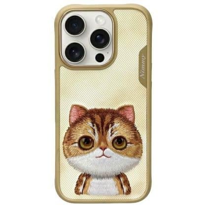 Nimmy Big Eyed Pet 2.0 Cat - θήκη για Apple iPhone 16 Pro - Κίτρινο