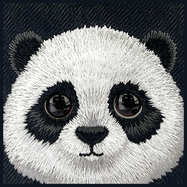 Nimmy Big Eyed Pet 2.0 Panda - θήκη για Apple iPhone 16 - Μαύρο - Image 9