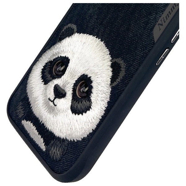 Nimmy Big Eyed Pet 2.0 Panda - θήκη για Apple iPhone 16 - Μαύρο - Image 7