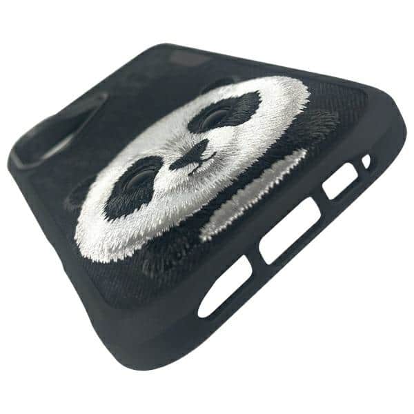 Nimmy Big Eyed Pet 2.0 Panda - θήκη για Apple iPhone 16 - Μαύρο - Image 8