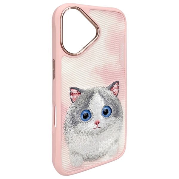 Nimmy Big Eyed Pet 2.0 Cat - θήκη για Apple iPhone 16 - Ροζ - Image 4