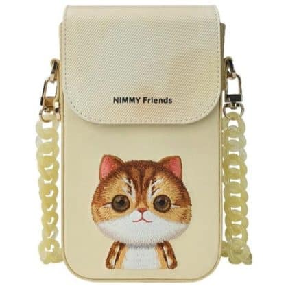 Big Eyed Nimmy θήκη τηλεφώνου καφέ 2.0 Cat