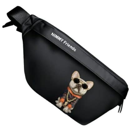 Nimmy γυαλιά crossbody Cool Dog μαύρο