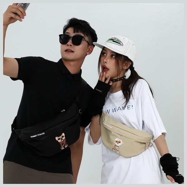 Nimmy γυαλιά crossbody Cool Dog μαύρο - Image 8