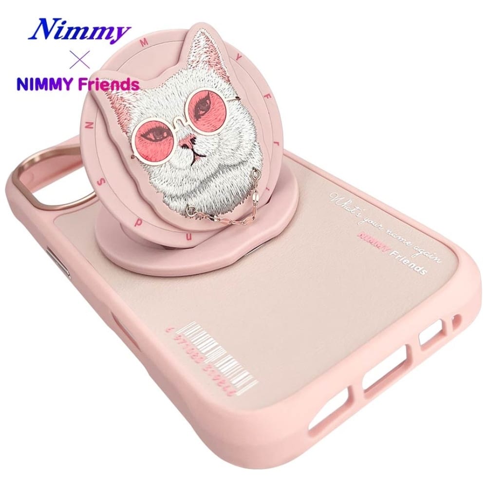 Nimmy - Glasses Cool Cat MagSafe - Apple iPhone 16 - Ροζ - Image 15