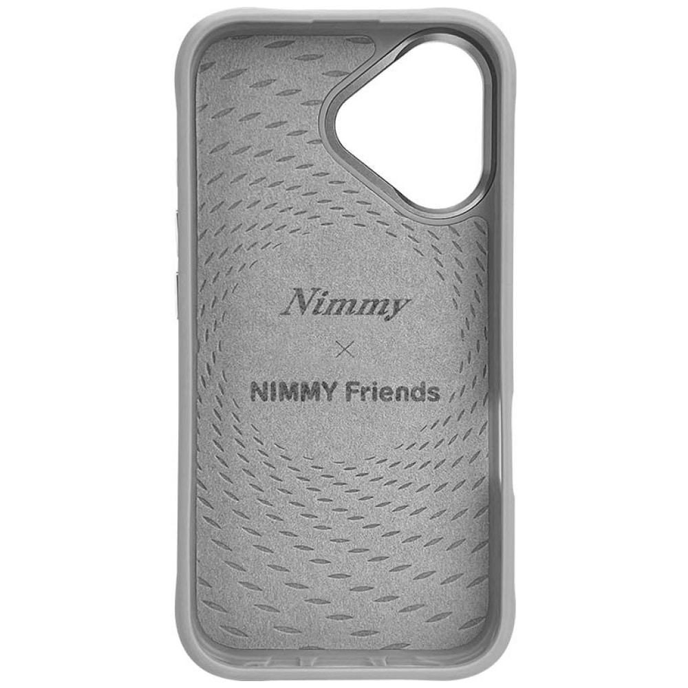 Nimmy Glasses Cool Cat MagSafe - θήκη για Apple iPhone 16 - Γκρι - Image 3