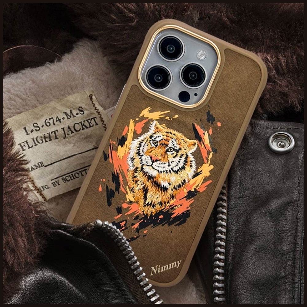 Nimmy Tiger - θήκη για Apple iPhone 16 Pro Max - Καφέ - Image 10