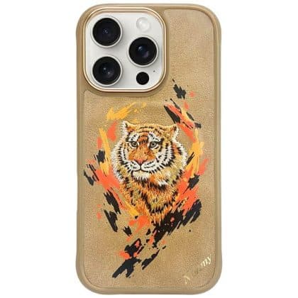 Nimmy Tiger - θήκη για Apple iPhone 16 Pro Max - Καφέ