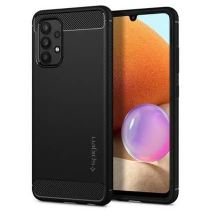 Spigen Rugged Armor - θήκη για Samsung Galaxy A52 / 5G A52s - Μαύρο