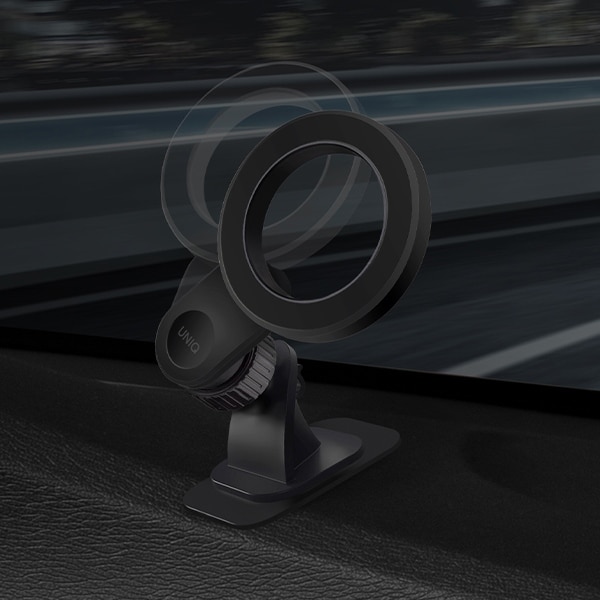 UNIQ μαγνητικός στήριγμα αυτοκινήτου Trelix Car Dash Mount μαύρο/μεσονύκτιο μαύρο - Image 5