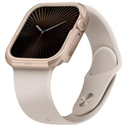 UNIQ θήκη Valencia Apple Watch Series 46mm χρυσό/gold