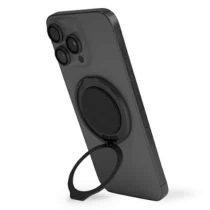 UNIQ Gripfit 360 Magnetic Mount&Kickstand μαγνητικός στήριγμα μαύρο/midnight black
