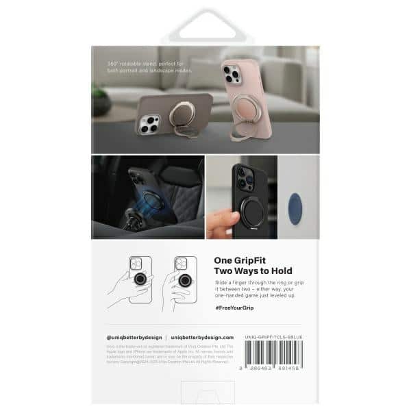 UNIQ Gripfit 360 Magnetic Mount&Kickstand μαγνητική βάση μπλε/σαπφείρινο - Image 3