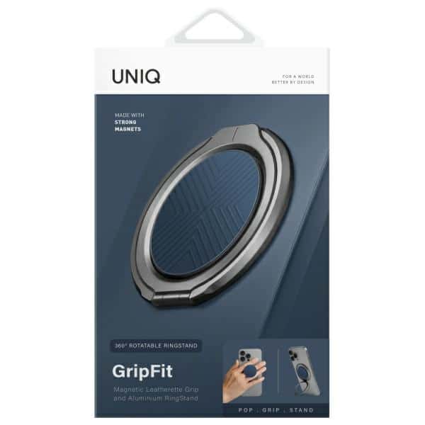 UNIQ Gripfit 360 Magnetic Mount&Kickstand μαγνητική βάση μπλε/σαπφείρινο - Image 2