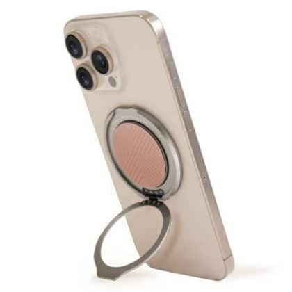 UNIQ Gripfit 360 Magnetic Mount&Kickstand μαγνητική βάση ροζ/blush pink