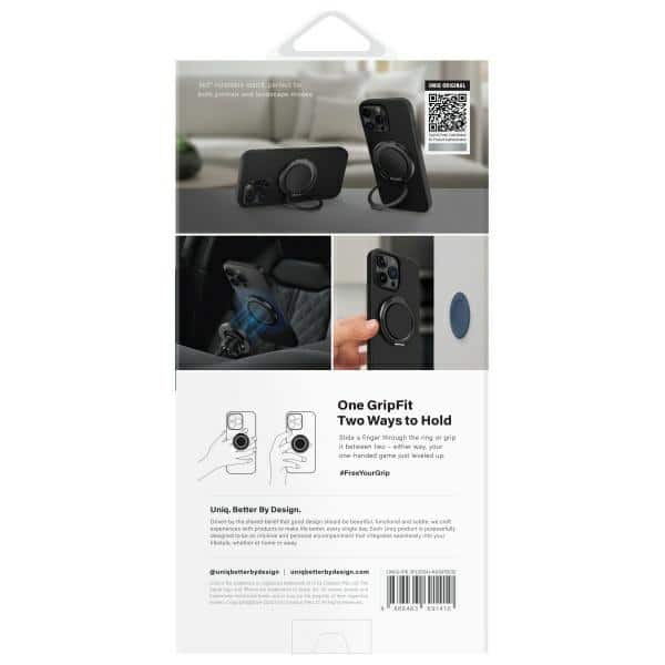 UNIQ Keva - θήκη για Apple iPhone 16 Pro - Μαύρο - Image 3