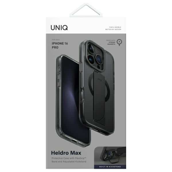 UNIQ Heldro Max - θήκη για Apple iPhone 16 Pro - Διάφανο - Image 4
