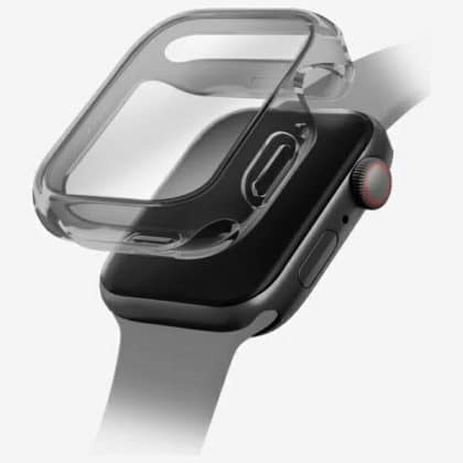 UNIQ θήκη Garde Apple Watch Series 46mm καπνίσια