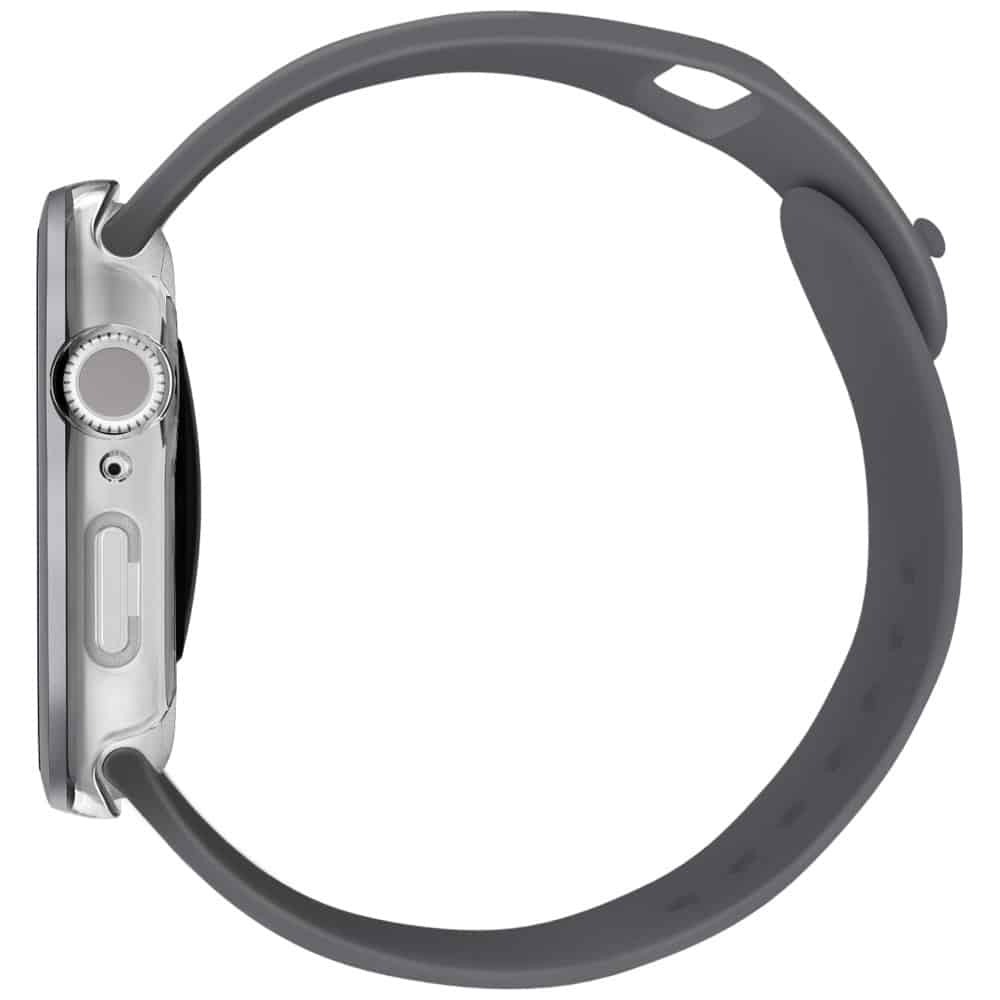 UNIQ Voute θήκη για Apple Watch Series 10 46mm tempered glass ασημί - Image 3