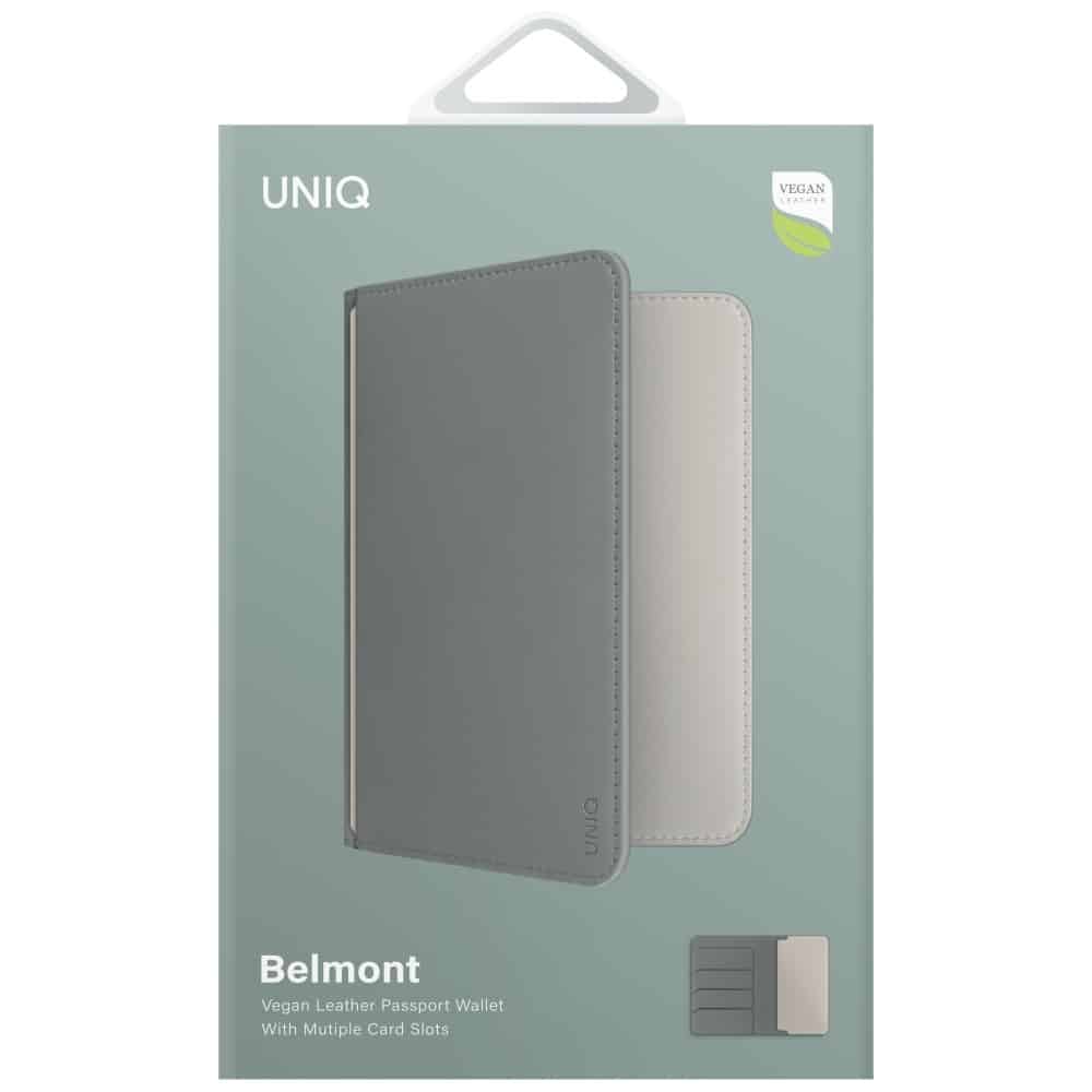 UNIQ Belmont θήκη διαβατηρίου RFID μπλοκάρισμα ελεφαντόδοντο πράσινο - Image 6