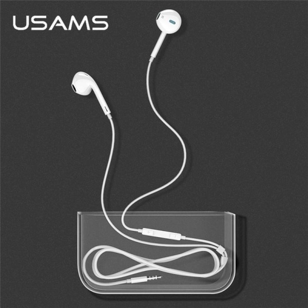 USAMS Στερεοφωνικά ακουστικά EP-22 λευκό - Image 5