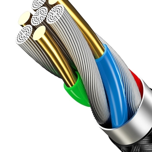USAMS Καλώδιο πλεγμένο U5 2A micro USB 1,2m κόκκινο - Image 5