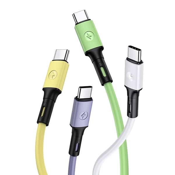 USAMS Καλώδιο U52 USB-C 2A Γρήγορη Φόρτιση 1m κίτρινο - Image 3