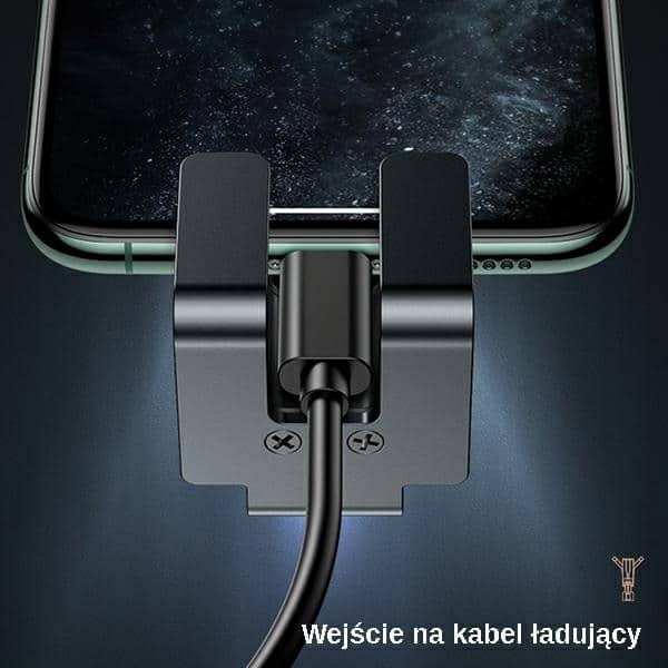 USAMS Βάση για γρίλια αερισμού Gravity μαύρη - Image 15