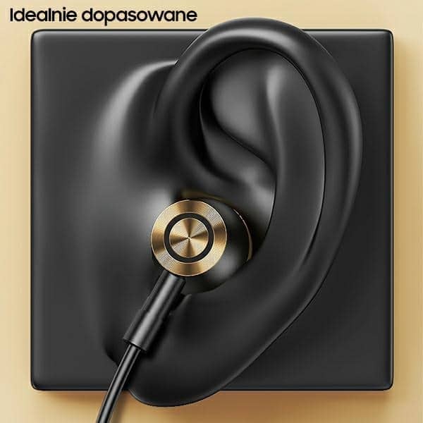 USAMS Στερεοφωνικά ακουστικά EP-43 μέταλλο USB-C σκούρο πράσινο - Image 5